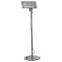 Camry | Standing Heater | CR 7737 | Patio heater | 2000 W | Number of power levels 2 | Suitable for rooms up to 14 m² | Grey | I - 3